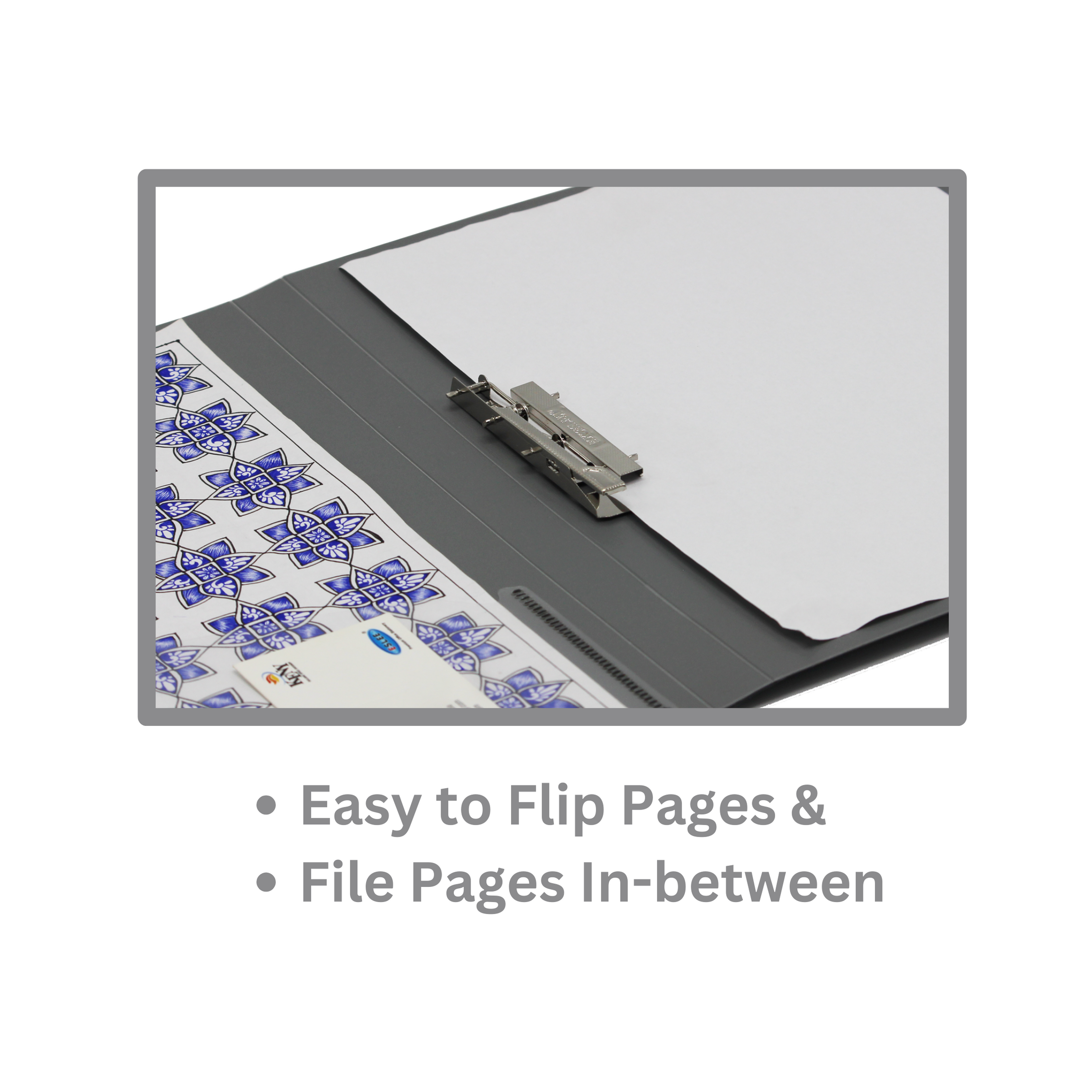 Keny Plastic Clip File | A4 Size