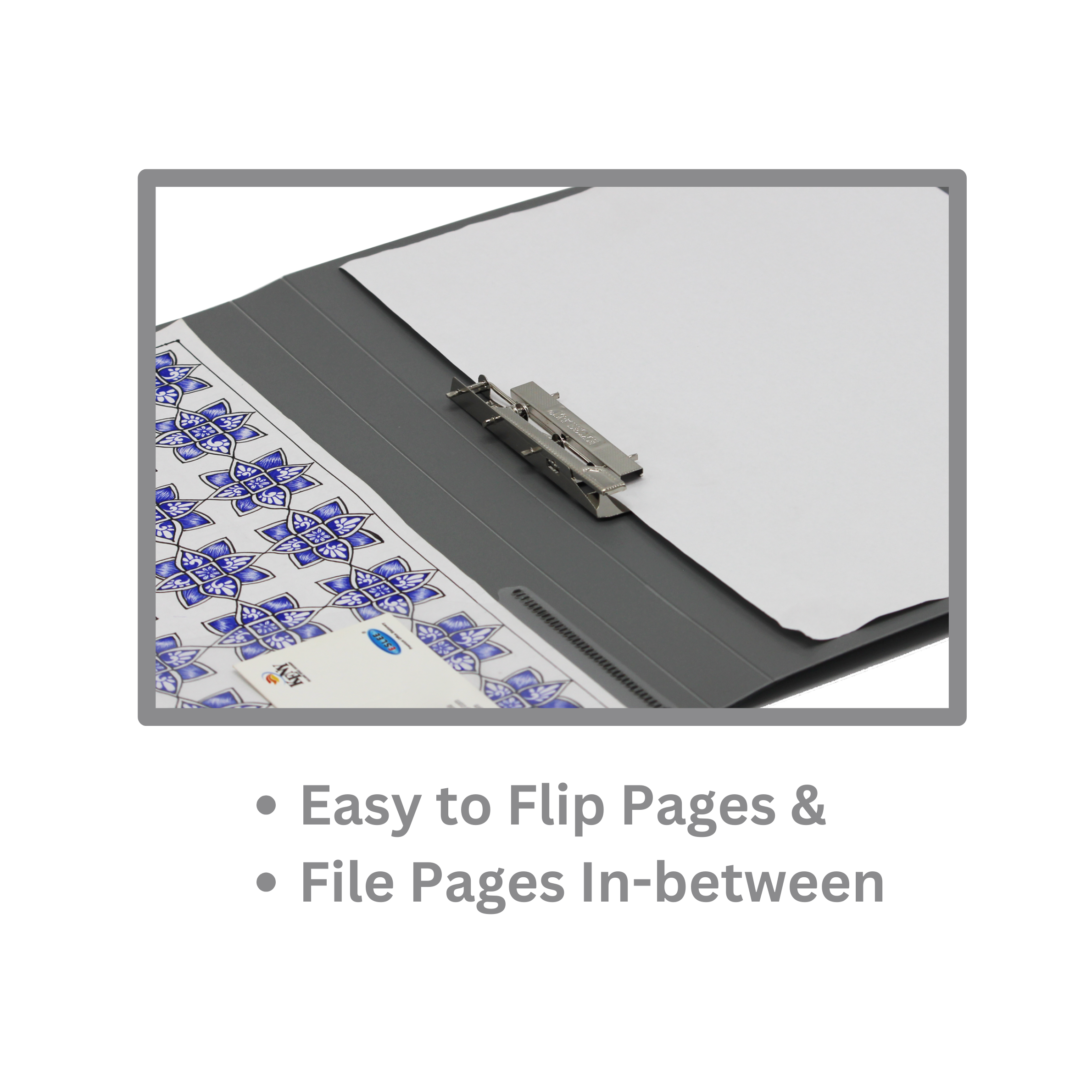 Keny Plastic Clip File | A4 Size