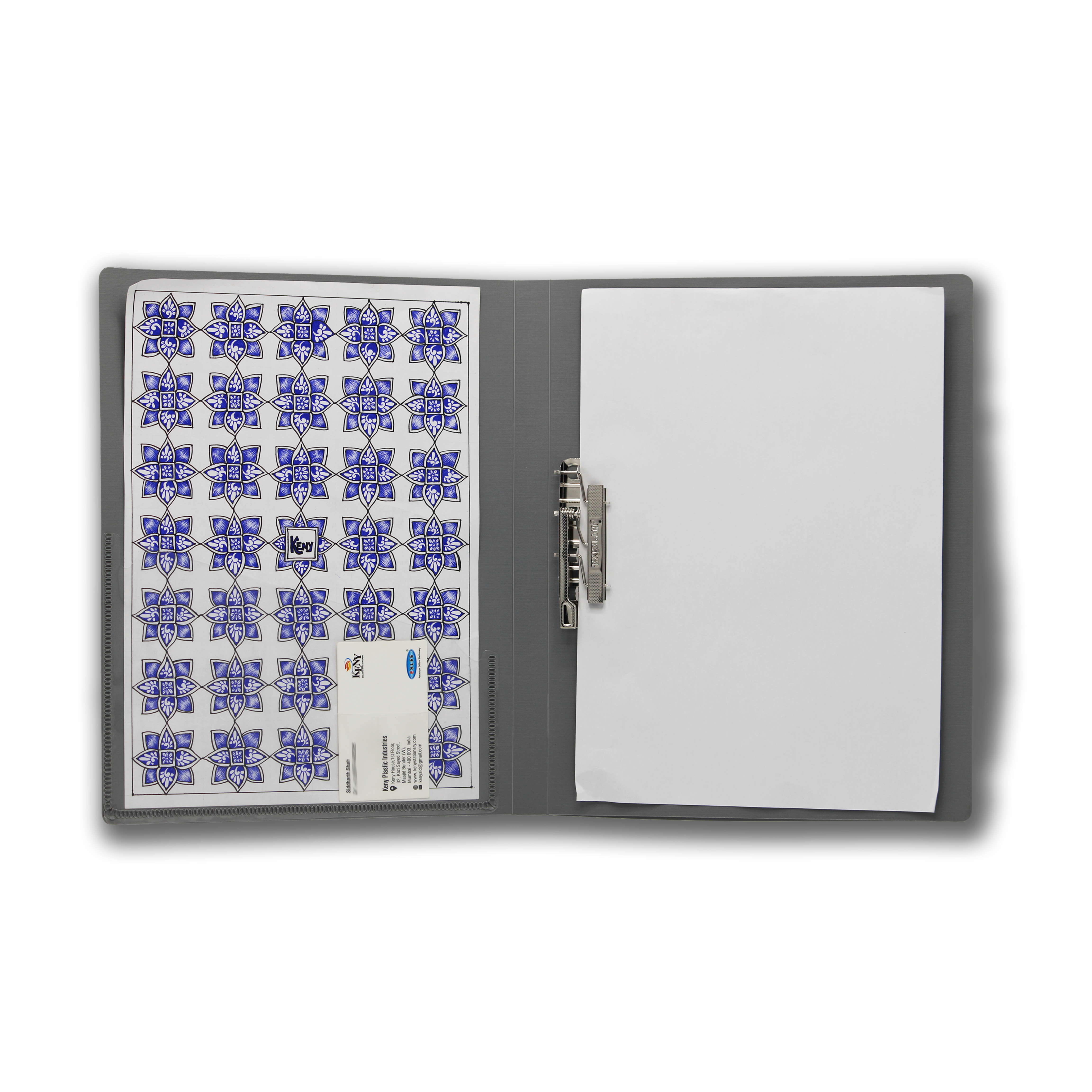 Keny Plastic Clip File | FC Size