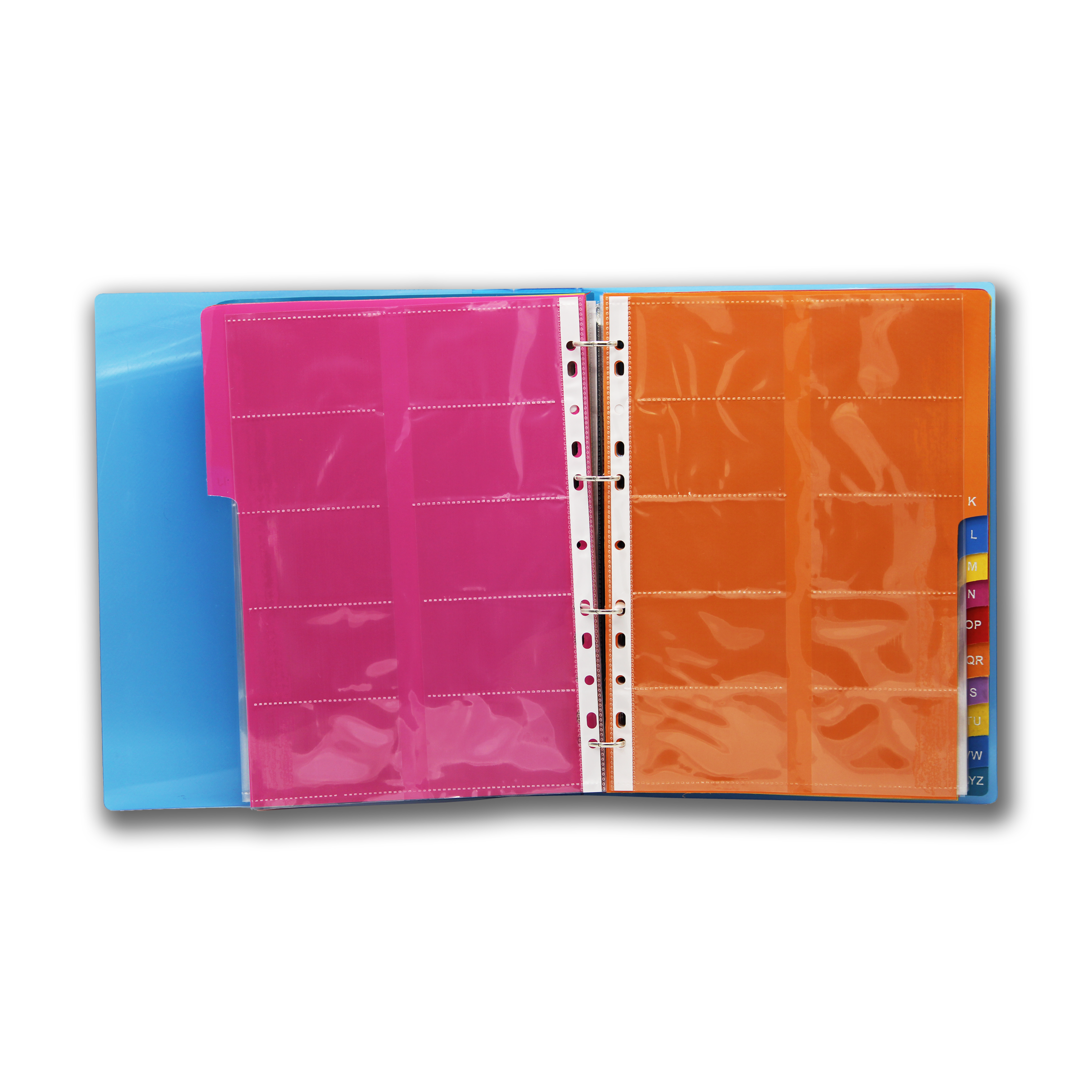 Keny Business Card Folder | 10 Card Slots | 800 Pockets With Index Set