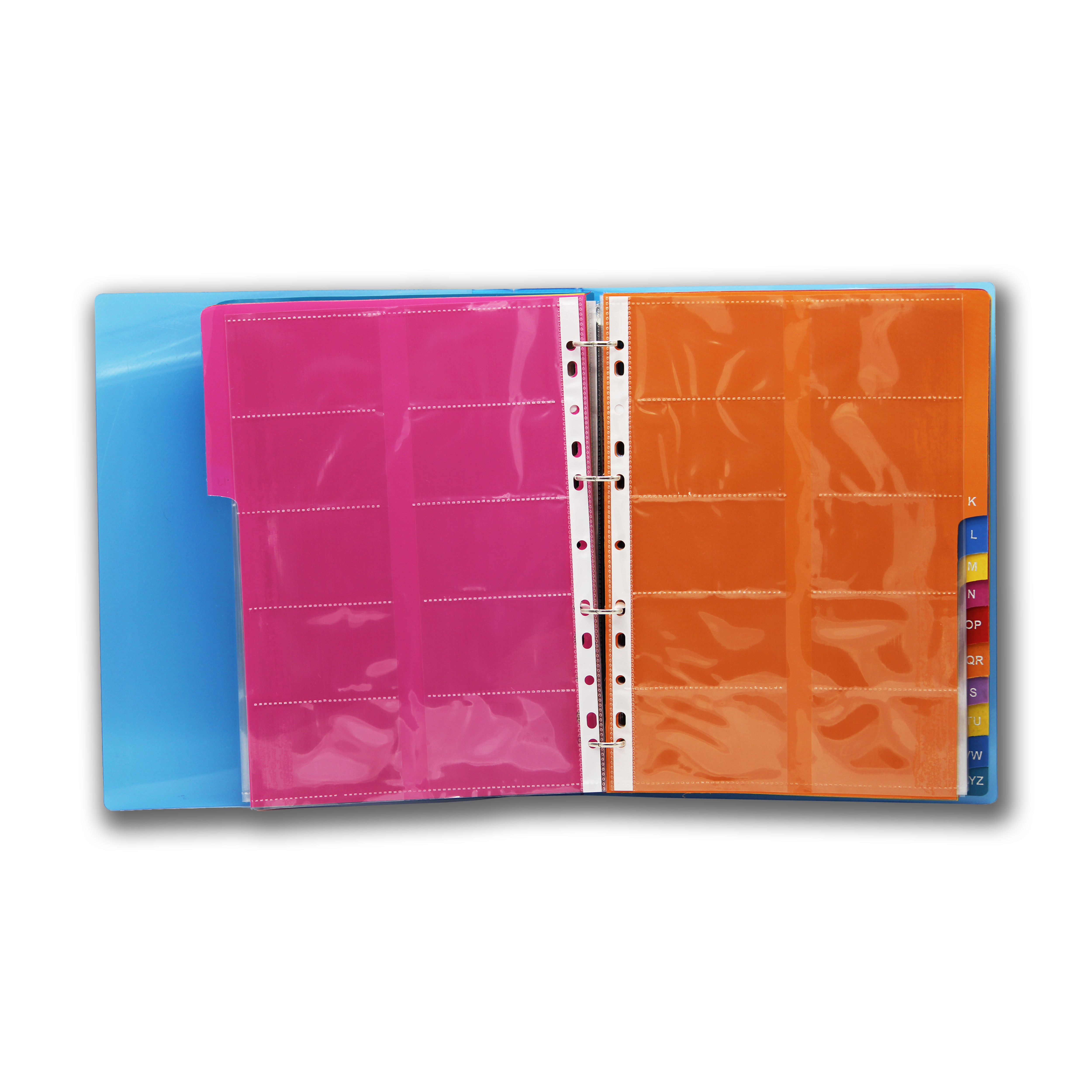 Keny Business Card Folder | 10 Card Slots | 800 Pockets With Index Set