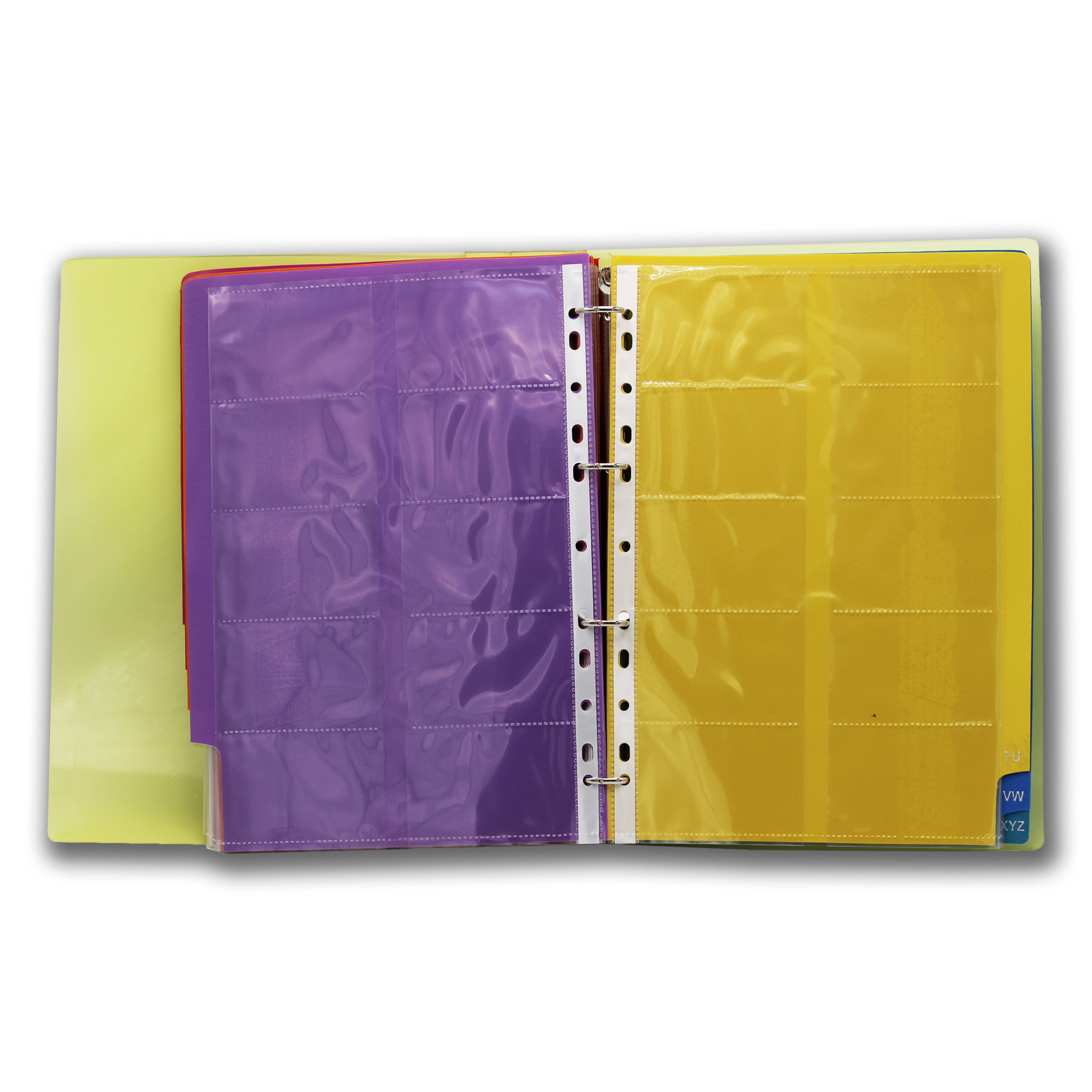 Keny Business Card Folder | 10 Card Slots | 800 Pockets With Index Set
