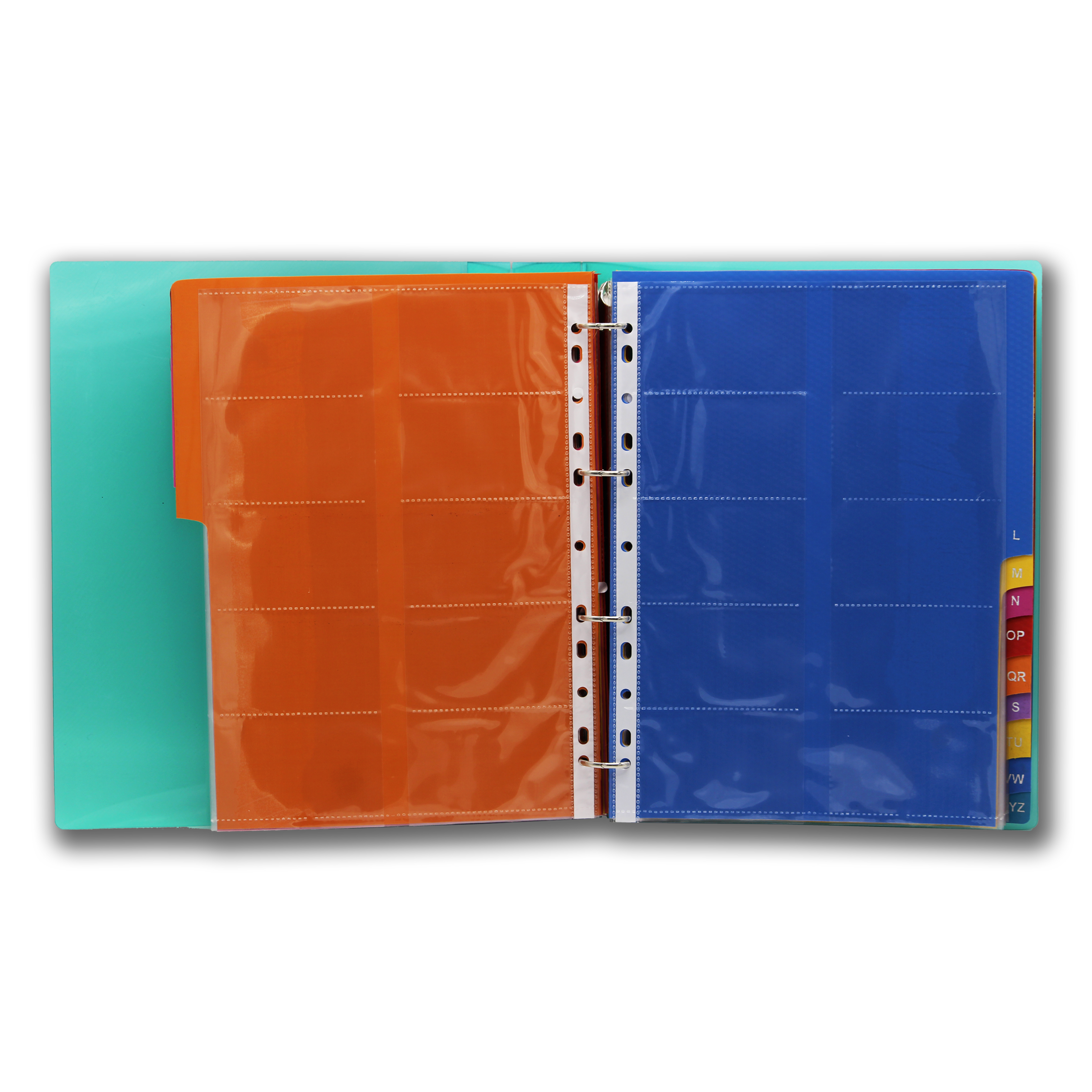 Keny Business Card Folder | 10 Cards | 800 Pockets | With Index Set & Box