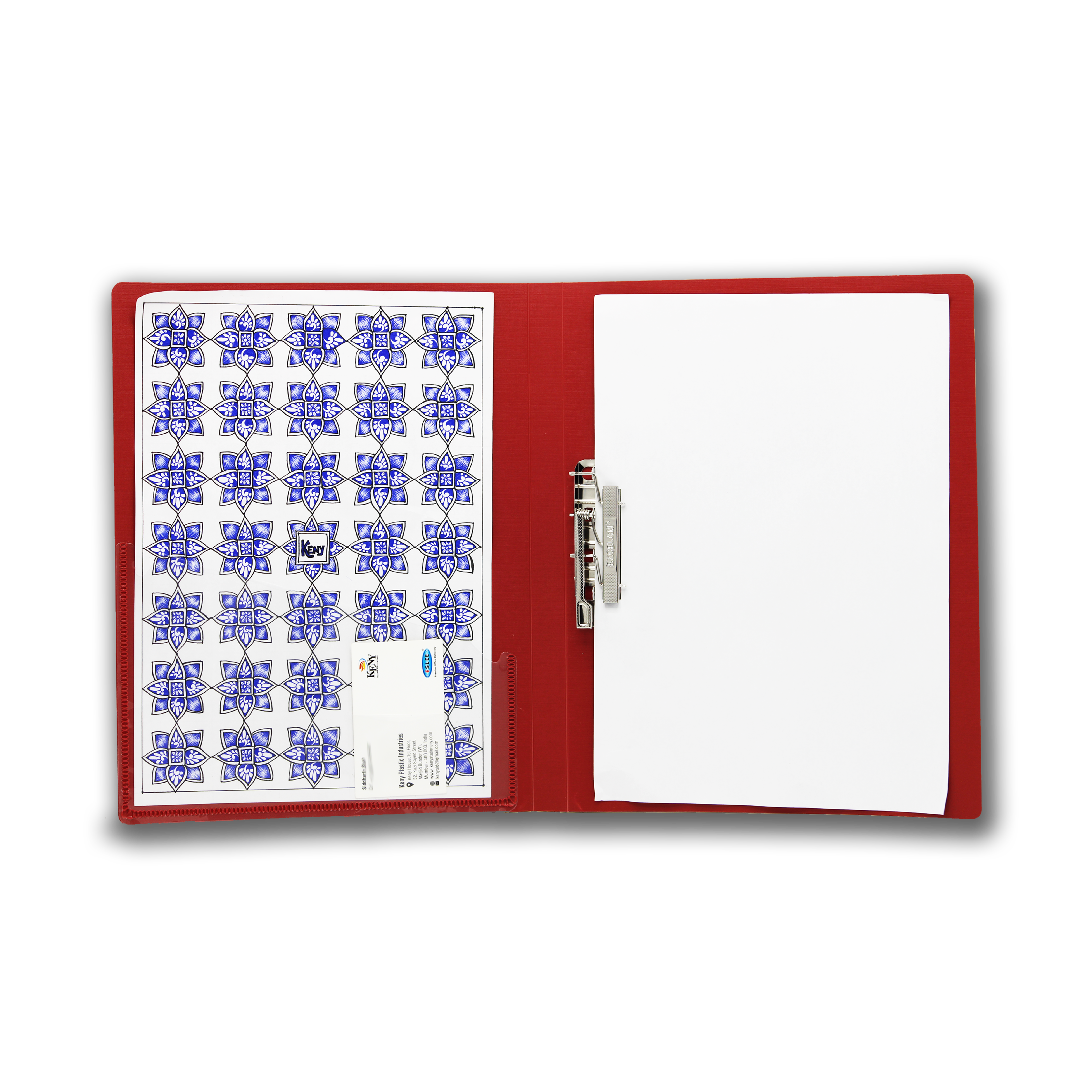 Keny Plastic Clip File | FC Size